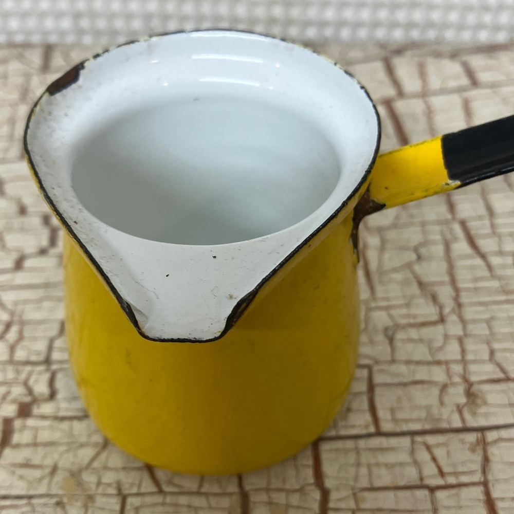 Enamelware ladle - Picture 2 of 5